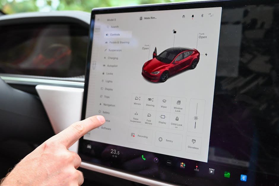 Modern touchscreen dashboard showing unified platform interface