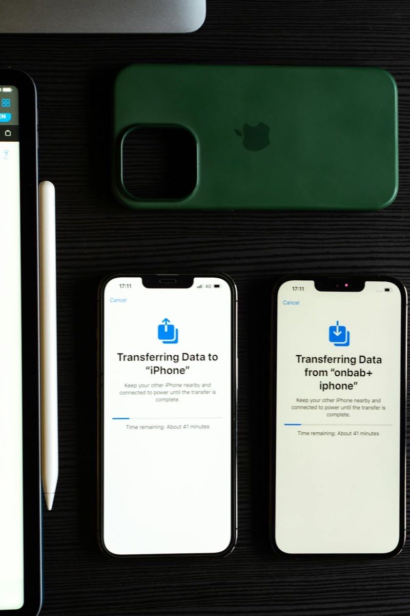 Data migration transfer process